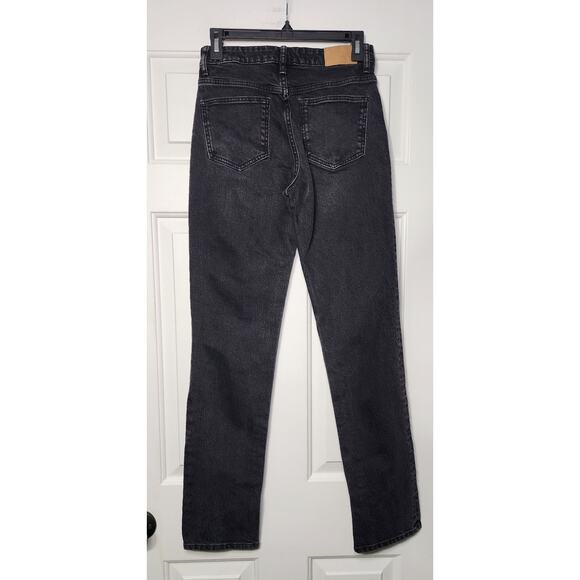 Zara Womens Black Jeans Hi Rise Size 4 - Picture 2 of 5